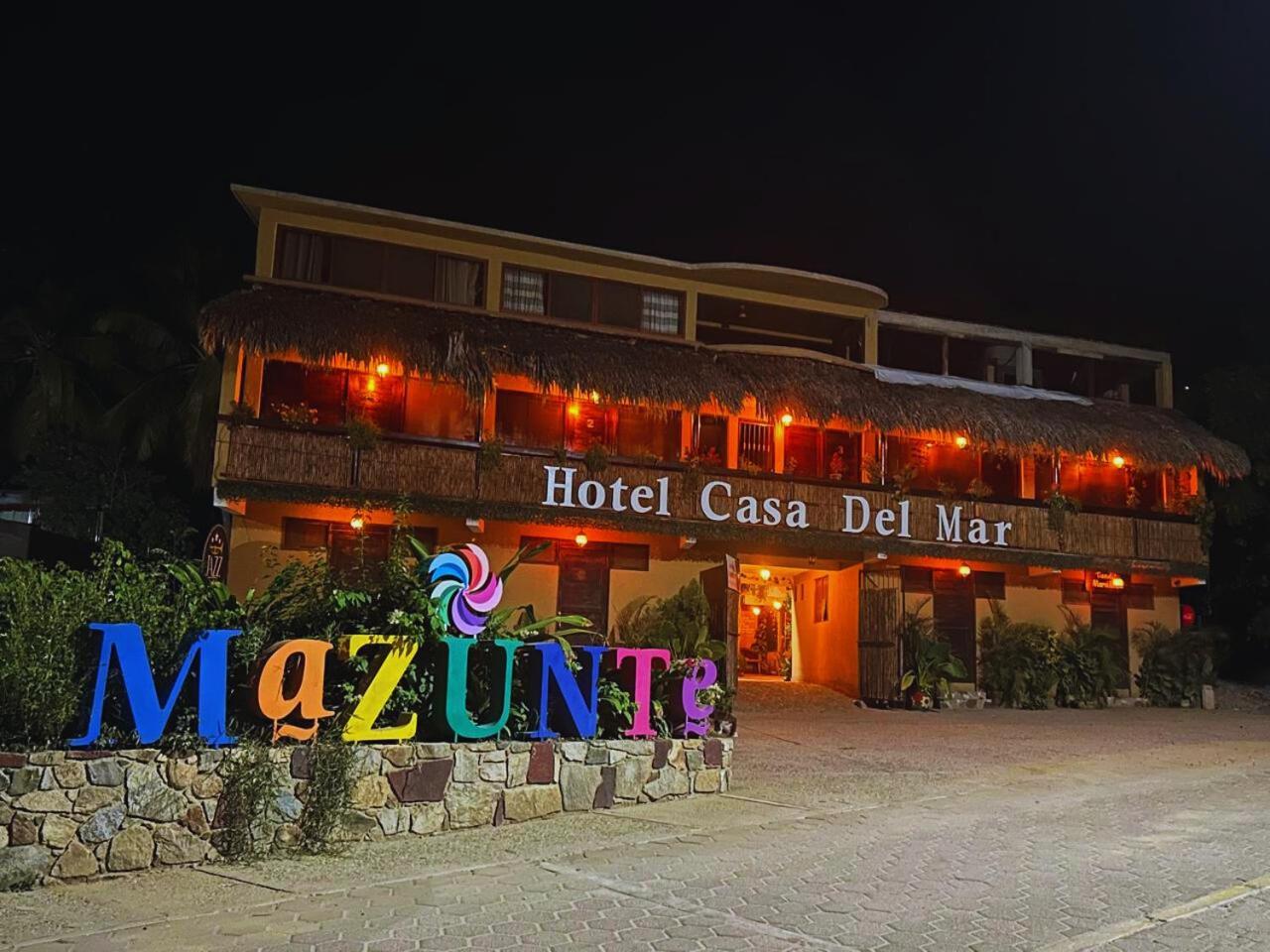Hotel Casa Del Mar Mazunte Santa Maria Tonameca Ngoại thất bức ảnh